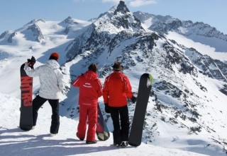 Pequeño descanso en la cumbre 